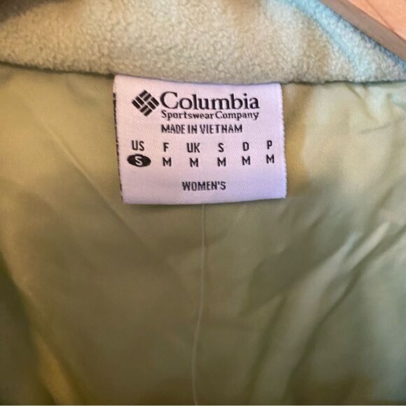 NWT Columbia green vest size small - Picture 3 of 5